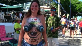 Last Day And Night Of Fantasy Fest 2018 From Key West Florida Hot Girls Naked In The Streets SmallTits-0