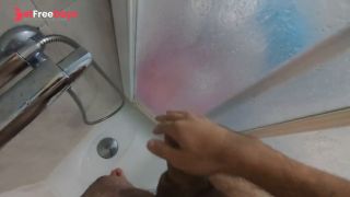 I jerk off in the shower and release a good load-6