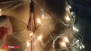 [GetFreeDays.com] New Years sex in lights and creampie Porn Leak November 2022-4