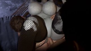 Wraith931 - Lady Dimitrescu Double Penetration Threesome-4