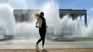 Olga Walks and Gets Wet In Latex ASMR Quick View Porn - N...-8
