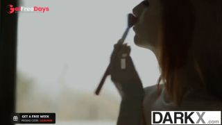 [GetFreeDays.com] Slim Redhead Beauty Spitroasted By 2 MASSIVE Cocks - Alex Harper - DarkX Porn Clip November 2022-0