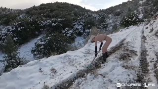 free porn clip 1 nina hartley bdsm Bondage Life – Working In The Snow Rachel Greyhound, fetish on femdom porn-6