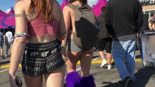 CandidCreeps 566 Edc Major Jiggle Redhead Shorts-0