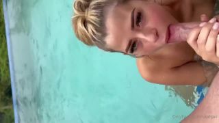 Jasmine See - Nude Pov Blowjob Pool Sextape - Jasmine see-1