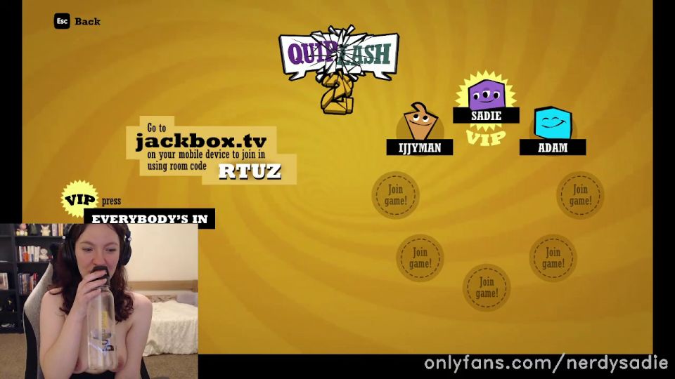 nerdysadie-onlyfans 2023-04-29 Jackbox Stream VOD ;)