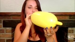 online xxx video 30 Sausage Balloon Fun - inflatable blow fetish - femdom porn fetish pros-1