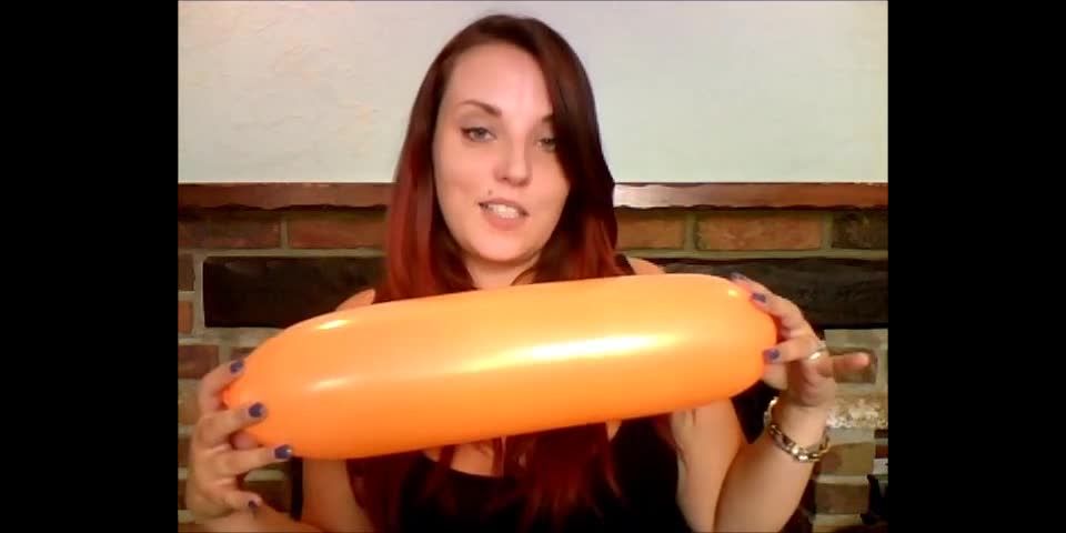online xxx video 30 Sausage Balloon Fun - inflatable blow fetish - femdom porn fetish pros