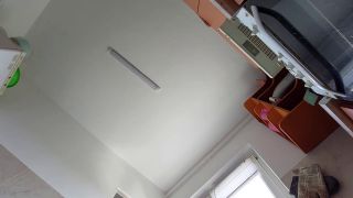 PinkyMadame - Sexy naked wife preparing food in the kitchen. Sexy Latina hairy pussy, big ass, big tits.-3