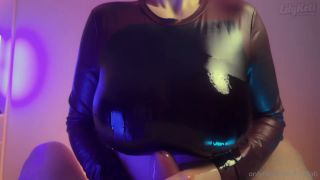 Lily Koti Jerk Off to Latex Tittyfuck-1