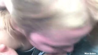 Public Parking Blowjob In The Car Outside The Mall  Mya Quinn 480p-8