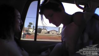 4Kthrowback Spring Break Pussy Munching in my Expedition Public!-4