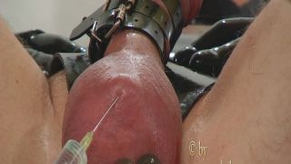 Saline injections scrotum.-4