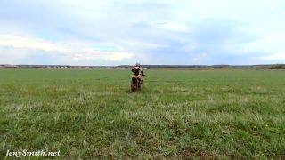 online video 32 Jeny Smith – A Naked Girl on a Dirt Bike on fetish porn amateur brunette-5