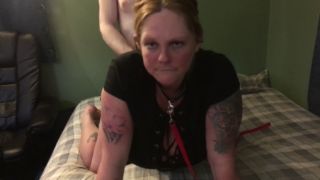TommyDeangelo New Whore leashed up banged doggy talks about boyfriend maybe my last turn-(1080p30)-2