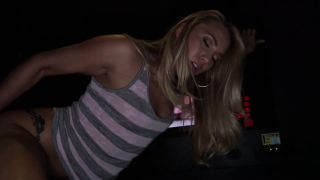 6275 Sexy Blonde Swallows Cum In The Glory Hole 2-8