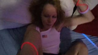 Fetish Porn 4K Uncut 4th of July MILF Has Many Explosive Orgasms, Gives a Handjob and Gets Creampied-8