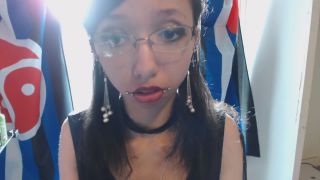 online adult clip 40 Miss Alice the Goth – Smearing Red Lipstick and Wiping It Off, amateur russian tits on solo female -1