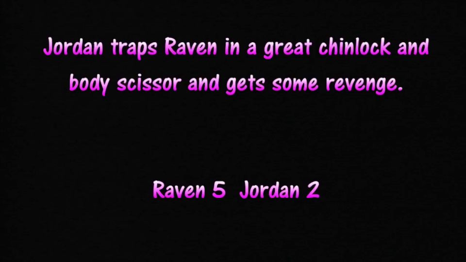 Raven vs Jordan Grudge Fight