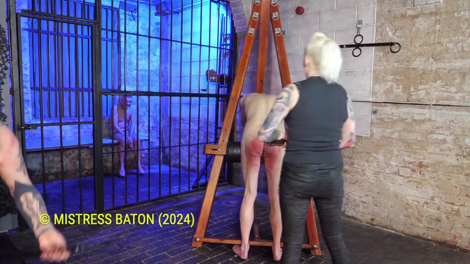 Strafkamer - alluring clip with  Caning Fantasy.
