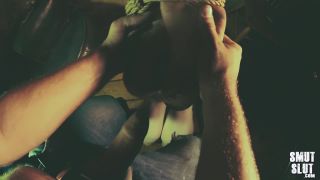 Feet porn   Father Jupiter Domina - Bondage dirty soles footjob from goth girl - Footjob -6