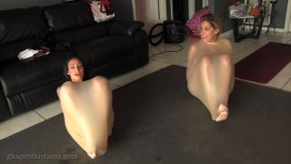 GKA PRODUCTIONS - Nikki & Katana Trapped In Balloon Cocoon.-7