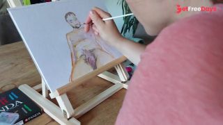 [GetFreeDays.com] Drawing a naked guy Sex Stream February 2023-4