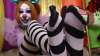 adult clip 40 mlp femdom Kitzi Klown - Foot Freaks Love Clown Feet, femdom on fetish porn-6