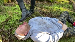 free online video 47 Mistress Damazonia - Dirty Leather Boots Licking And Trampling In The Woods (720P) | worship | pussy licking kyle chaos fetish-9