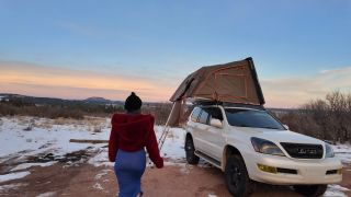 7115 Big Booty Stranger Lets me Fuck her at Campsite on Chris...-0
