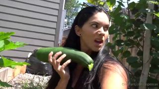 OnlyFans 2024 Aspen Rae Zucchini Video.-1