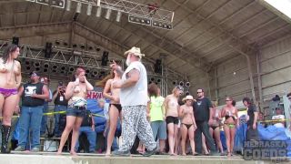 Abate of Iowa Biker Rally Hot Body Contest from First Day (Thursday) BigTits!-2