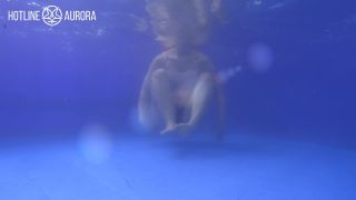  Hotline Aurora in 002 Swimming under Water, Wet Shirt, Sweet Ass, GoPro, teens on teen-1