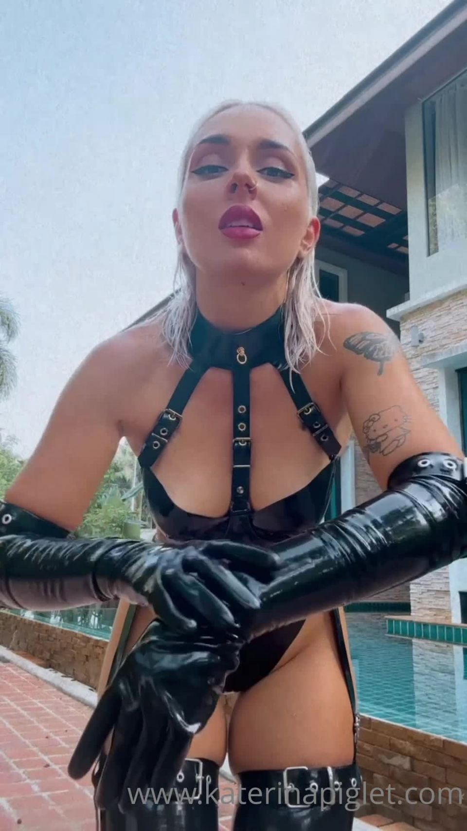 video 39 Katerina Piglet – As Always For My Devoted Slaves, femdom feet worship on femdom porn 