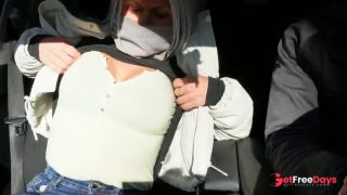 Hot babe hitchhiker get fucked, robbed and abandoned on the road in the middle of the forest HD 4K-2