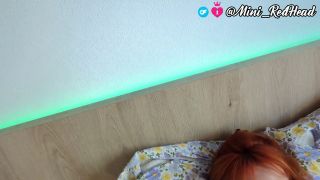 SerhiiXL,MiniRedhead - Fucked Wife Instead of Movie and Covered Her Ass Outside with Hot Cum-8