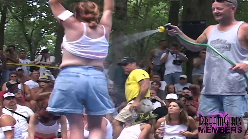 Hot Wives Strip Nude At A Wild Outdoor Party.