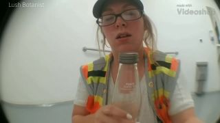 xxx clip 46 Lush Botanist – Fucking My Pussy in a Public Restroom on milf porn russian big ass video-7