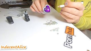  IndecentAlice   Tattoo Tutorial Swarovsky Butt Plug Craft Then Demonstration K Indecentalice-1