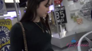 Girlfriend Day Date with Remi Raw at the car museum and back at the room sucking cock-4