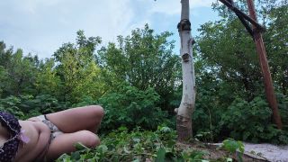 一绳所爱 雯雯雨后野外绳虐 (Asian girl porn)-3