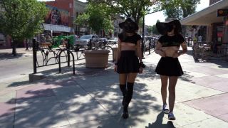 [GetFreeDays.com] Underboob Street Walk with LilyMaeExhib! - Shy Goth ai porn hardcore-4