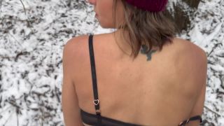 Wife Gets Huge Public Double Creampie In Snow Storm From Husband And Friend  Sloppy Seconds 1080p-9