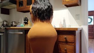 Help? Step Son i m Stuck in the Kitchen Sink? please don t Fuck my Big Ass? Fisting!-0