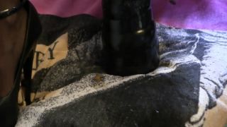 MyDirtyHobby presents lady-isabell666 in Giant dildo ridi...-7