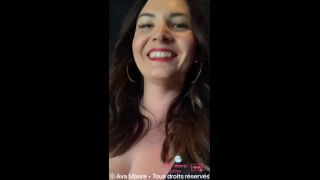 Ava Moore – French Amateur Sucks Off a Truck Driver in His Cabin on a Motorway Rest Area Bukkake!-5