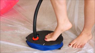 Custom Fetish - Roxy Pedal Pump Inflates - Fetish-7