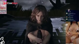 Elden Ring rule 34  Watching Melina while chat controls my vibrator-4
