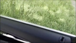 Car Handjob Amateur SHE just wants something to EAT  reaches into the BAG and finds my HARD COCK-7