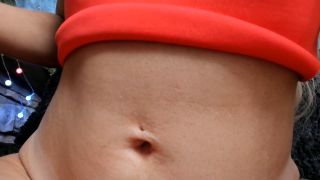 USA Star Belly Ring Fingering Petite Mercy (Femdom porn)-9